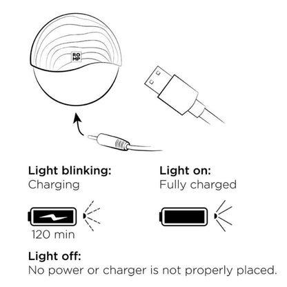 ROMP - SPIN CLITORAL SUCTION ANTITUDE WITH ROTATING OPENING AND CHIUSURE