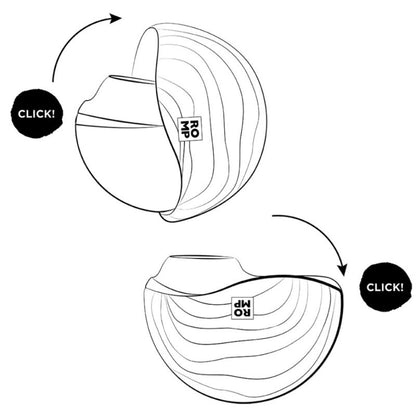 ROMP - SPIN CLITORAL SUCTION ANTITUDE WITH ROTATING OPENING AND CHIUSURE