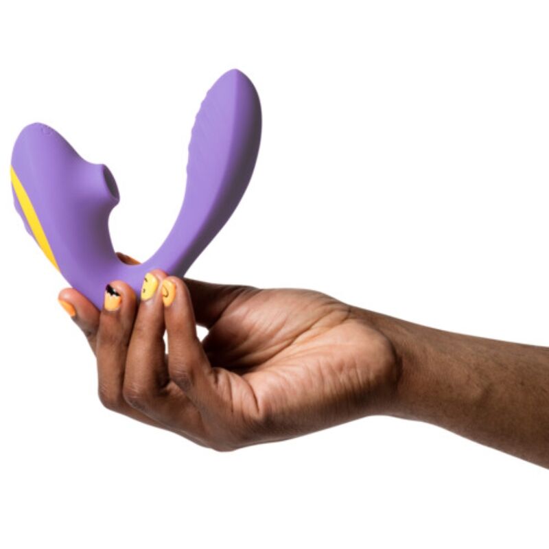 ROMP - REVERB STIMOLATORE DEL PUNTO G E DISPOSITIVO DI ASPIRAZIONE CLITORIDEA REVERB VIOLA