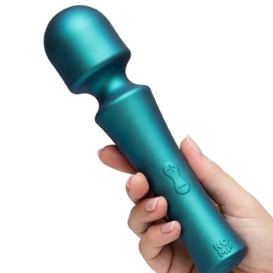 ROMP - PRESTO MINI VIBRATORE A BACCHETTA CON TESTINA FLESSIBILE VERDE