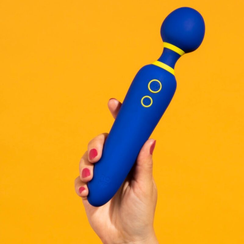 ROMP - FLIP BACCHETTA VIBRANTE SILENZIOSA 10 MODALITÀ BLU