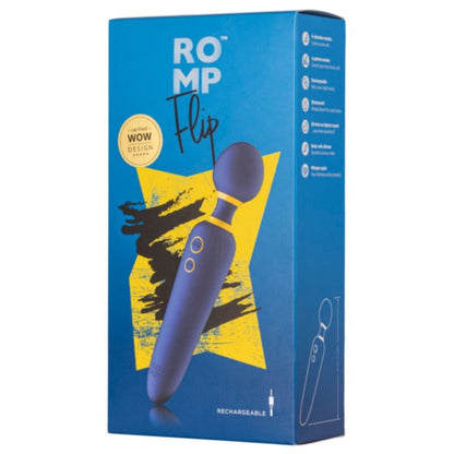 ROMP - FLIP BACCHETTA VIBRANTE SILENZIOSA 10 MODALITÀ BLU