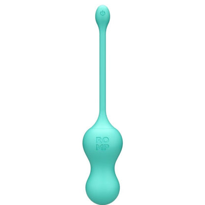 ROMP - CELLO VIBRATORE MULTIFUNZIONE A UOVO TURCHESE CON TELECOMANDO