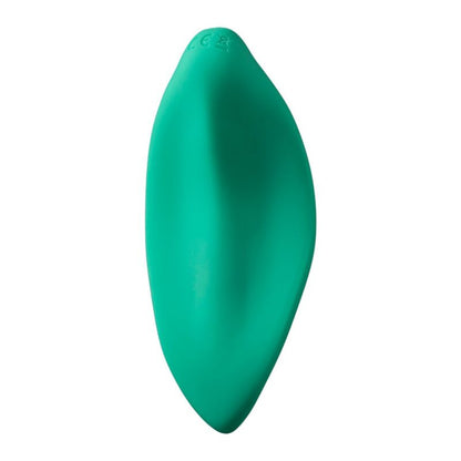 ROMP - VIBRATORE A ONDE STIMOLATORE CLITORIDEO FORMA ERGONOMICA VERDE ACQUA