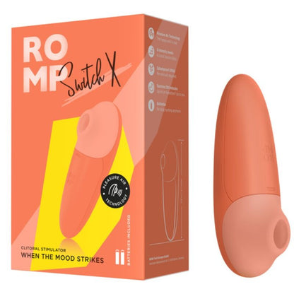 ROMP - SWITCH X STIMOLATORE CLITORIDEO 6 LIVELLI ARANCIONE