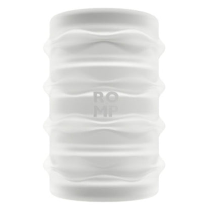 ROMP - MOSH MASTURBATORE MASCHILE TRASPARENTE CON FODERO REVERSIBILE DA 6 CM