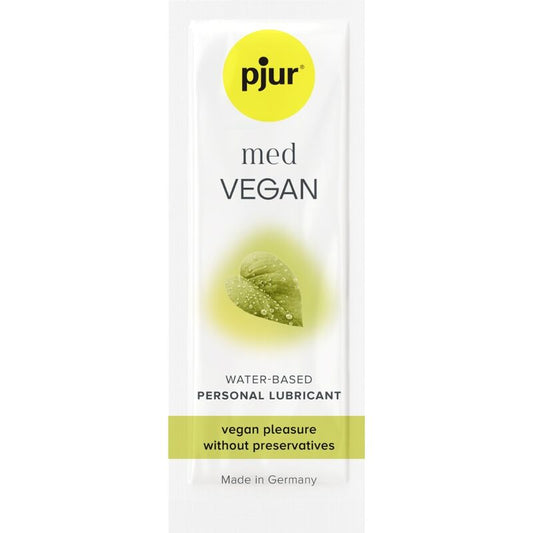 PJUR - MED VEGAN GLIDE LUBRIFICANTE A BASE ACQUA 2 ML