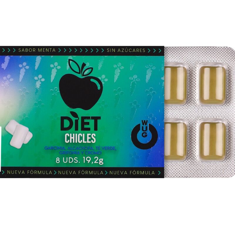 WUG Diet - Controllo dell'appetito e riduzione degli spuntini BLISTER 8 UNITÀ