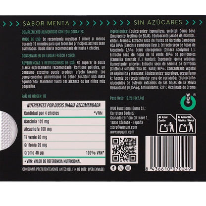 WUG Diet - Controllo dell'appetito e riduzione degli spuntini BLISTER 8 UNITÀ