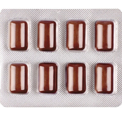 WUG Power Up - Gomma da masticare energetica per concentrazione e resistenza. BLISTER DA 8 PEZZI