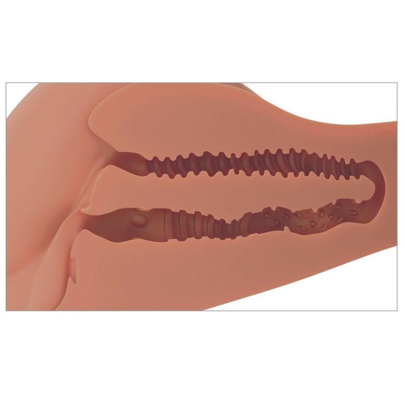 PDX PLUS - MASTURBATORE REALISTICO A 360° PER SEDERE E VAGINA