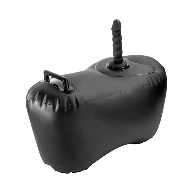 FETISH FANTASY SERIES - BODY DOCK SEGGIOLINO GONFIABILE CON DILDO 69,2 CM NERO