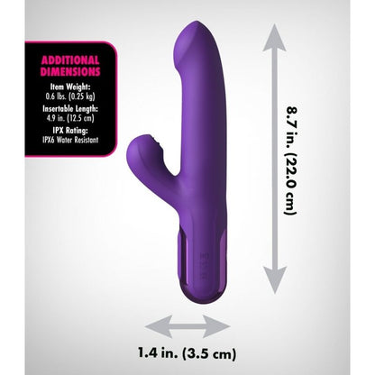 FANTASY FOR HER - VIBRATORE SUPER SONIX THRUSTER RABBIT VIOLA