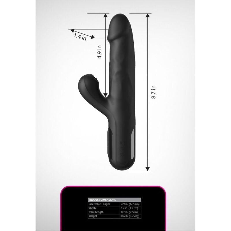 FETISH FANTASY SERIES - VIBRATORE A RAGAZZE IN SILICONE SONIX, NERO