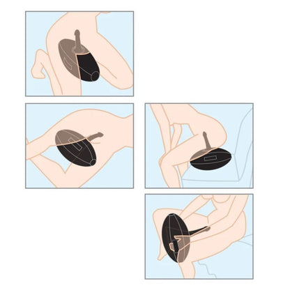 FETISH FANTASY SERIES - BODY DOCK SFERA DELL'AMORE GONFIABILE CON DILDO NERO 41,9 CM
