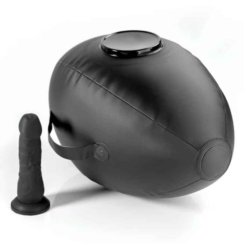 FETISH FANTASY SERIES - BODY DOCK SFERA DELL'AMORE GONFIABILE CON DILDO NERO 41,9 CM