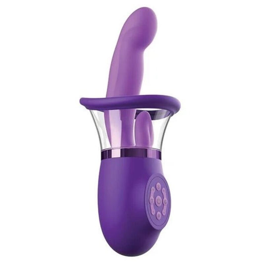FANTASY FOR HER - VIBRATORE A CONIGLIO ULTIMATE PLEASURE PRO PLUS VIOLA 20,3 CM