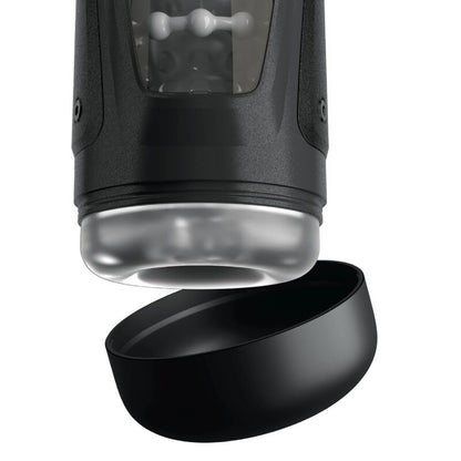 PDX ELITE - MOTO-BATOR PRO MASTURBATORE AUTOMATICO VIBRANTE E RISCALDANTE CON PROTEZIONE, 26,5 CM