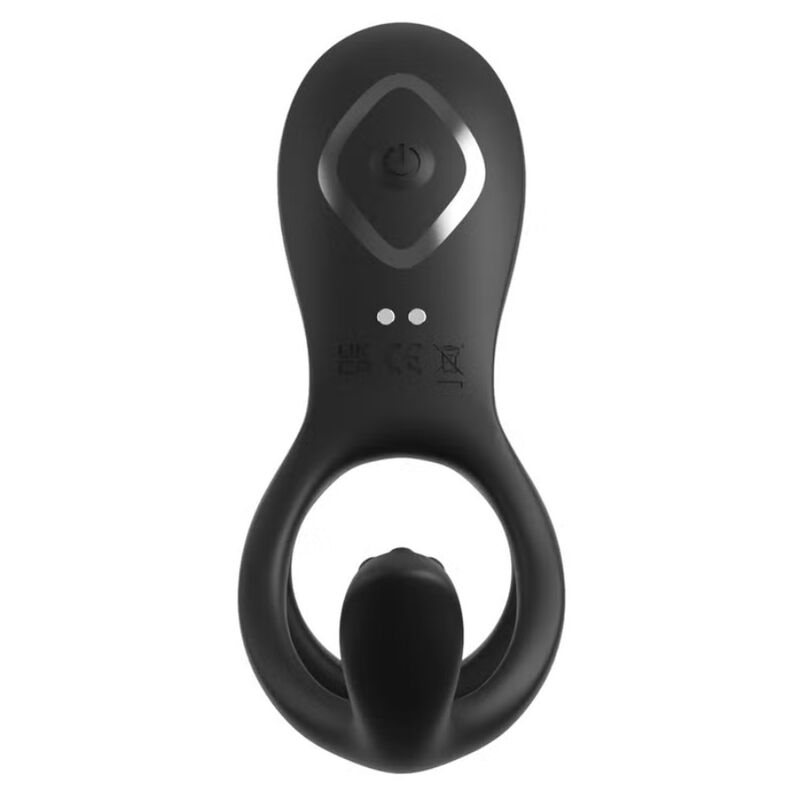 FANTASY C-RINGZ - GABBIA PER COPPIE DEFINITIVA, ANELLO VIBRANTE PER PENE MAX 19,5 CM
