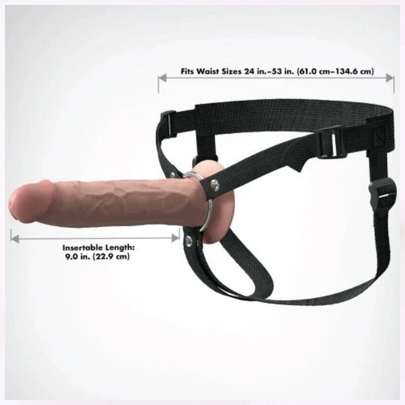 FANTASY X-TENSIONS - STRAP-ON CAVO REALISTICO ELITE 24,1 CM