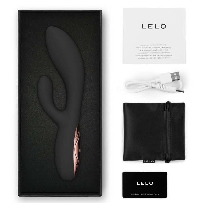 LELO - INA VIBRATORE A SPINTA THRUST RABBIT NERO