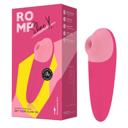 ROMP - SHINE X ASPIRAZIONE CLITORIDEA 10 LIVELLI ROSA