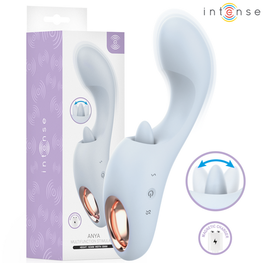 INTENSE - ANYA STIMOLATORE DI VIBRAZIONE E MOVIMENTO MULTIFUNZIONE