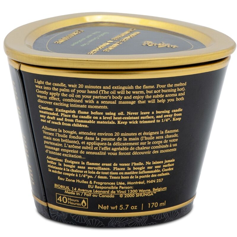 SHUNGA - CANDELA DA MASSAGGIO LAVANDA 170 ML
