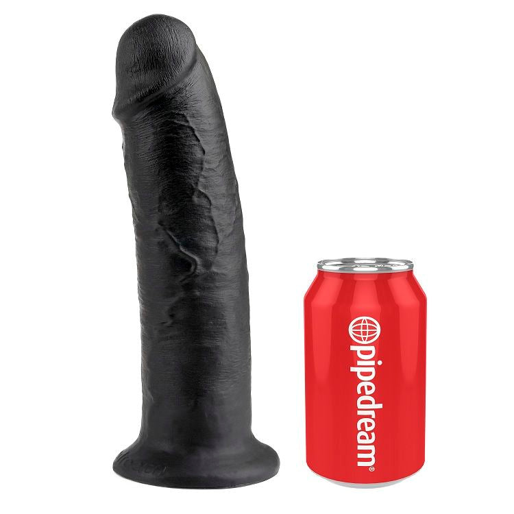 KING COCK - DILDO NERO 25 CM