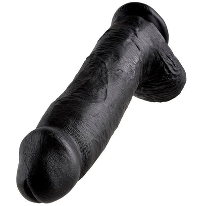 KING COCK - DILDO NERO CON SFERE 30.48 CM