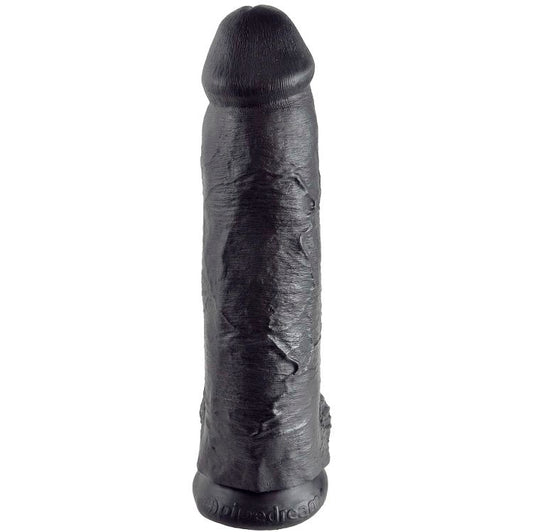 KING COCK - DILDO NERO CON SFERE 30.48 CM