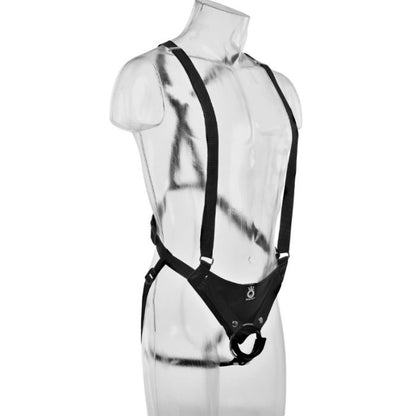 KING COCK - SISTEMA DI REGTATURA HOLLOW STRAP-ON  28 CM