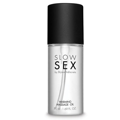 BIJOUX - OLIO PER MASSAGGIO SESSUALE LENTO EFFETTO CALORE 50 ML