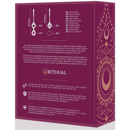 RITHUAL - E DI ALLENAMENTO PELVICO DELLORCHIDEA DEVA SET